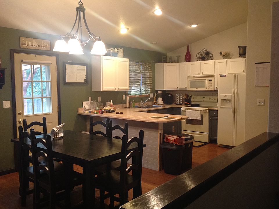 Updated kitchen and dining.