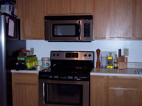 Electric stove & microwave