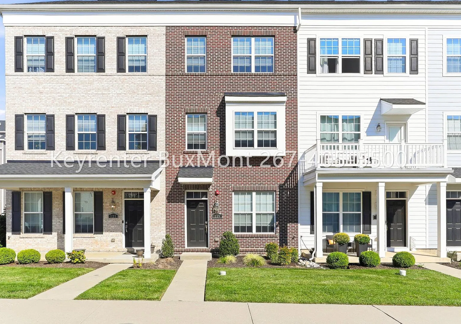 Four-Level Brick Townhome with Rooftop Terrace, Deck & Garage in Waterside — Photo 1