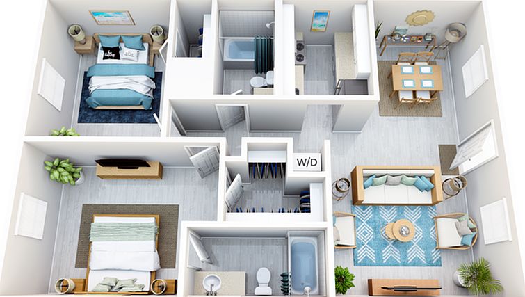 2nd image of 4502 Corona Dr APT 14B