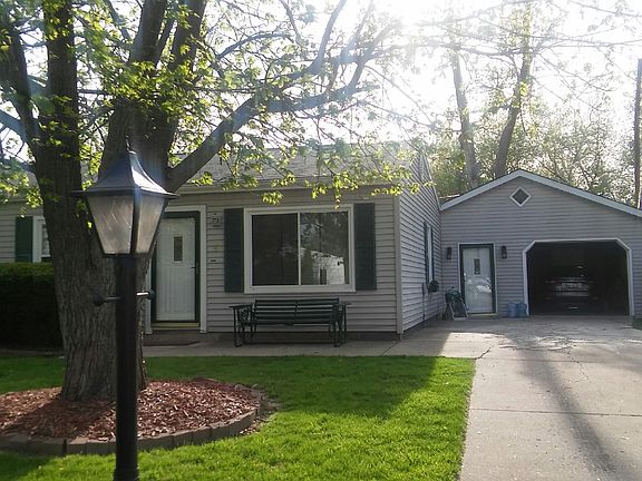Front  with garage