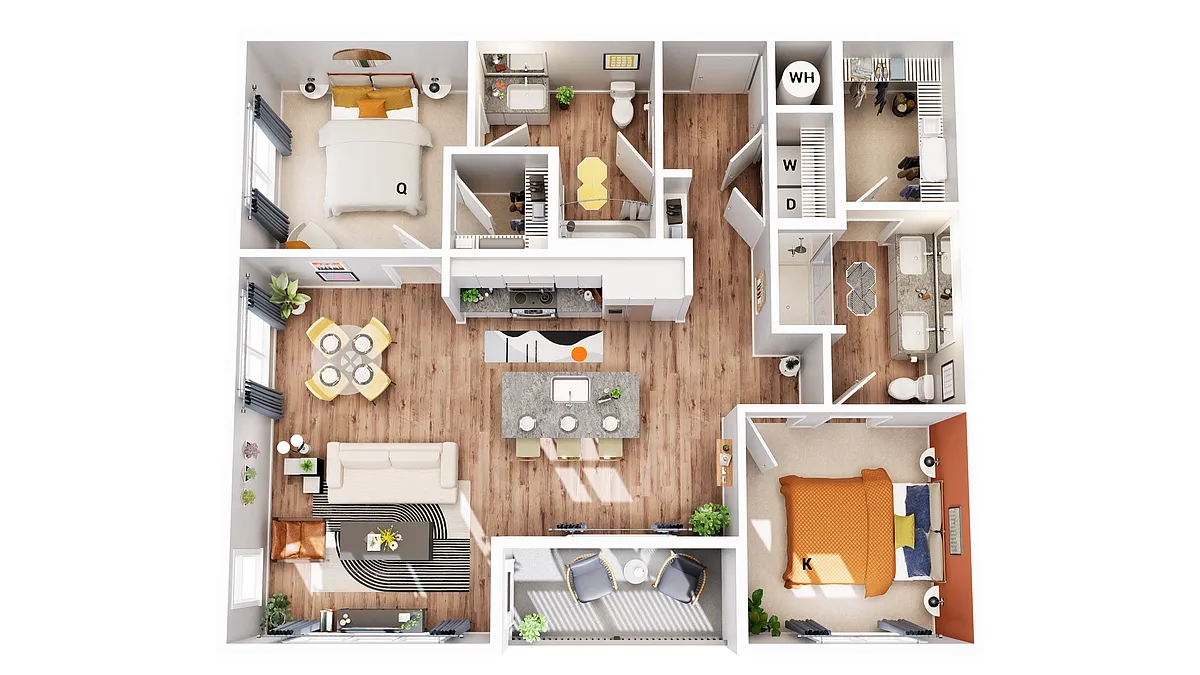 Floor plan B2