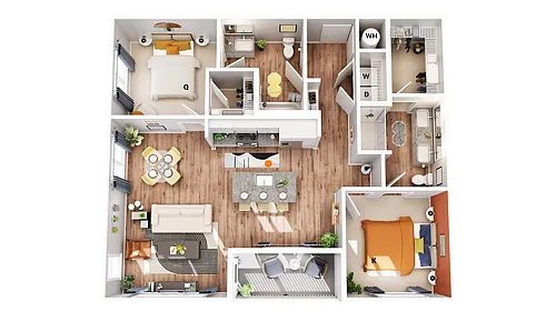 Floor plan B2