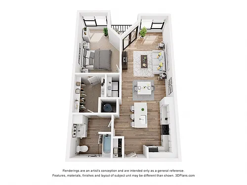 Floor plan Tranquil