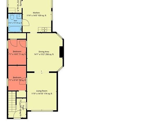 4th image of 504 Woodlawn Ave