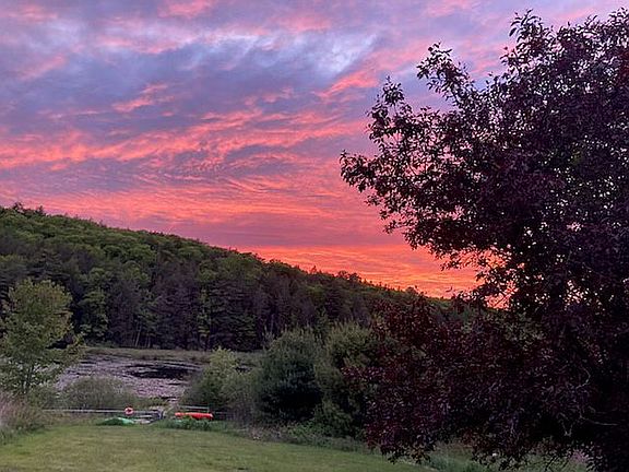 Gorgeous sunsets from deck