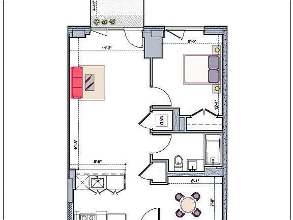 2nd image of 44-41 Purves St #1017A