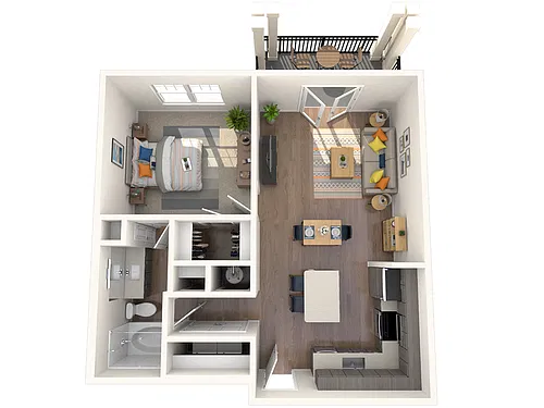 Floor plan The Madison 1