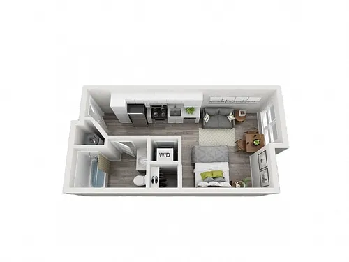 Floor plan Studio C
