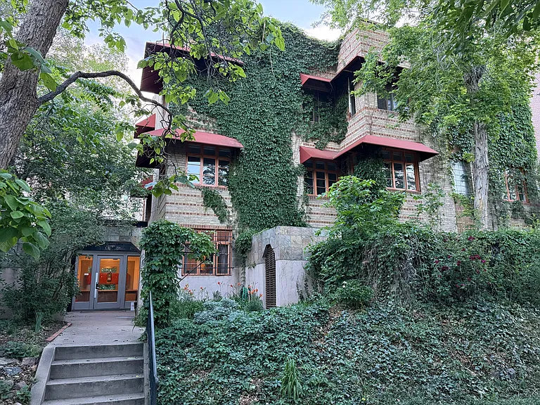 front off apartment building