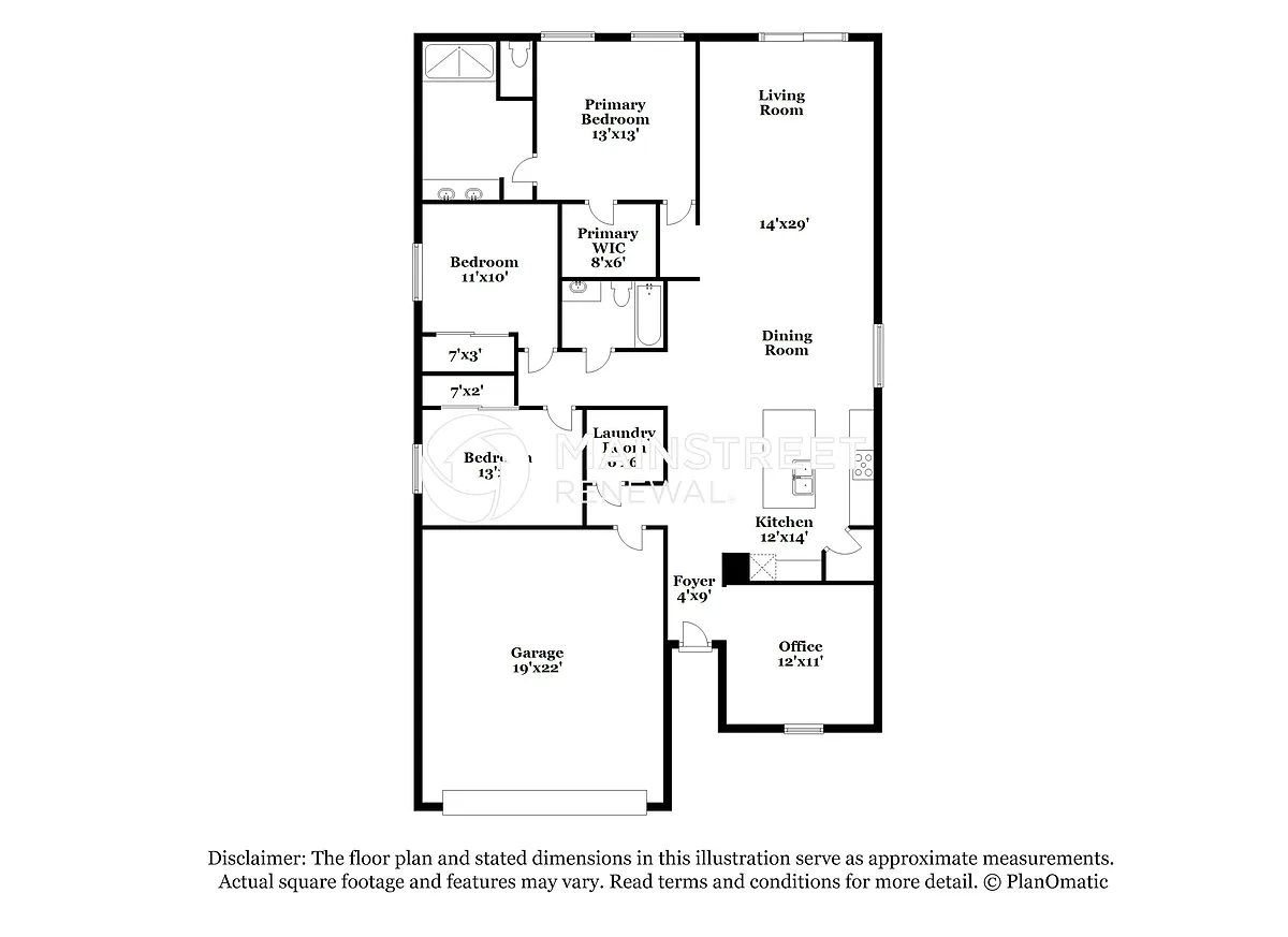 Floor Plan - 1074 Oak Valley Dr