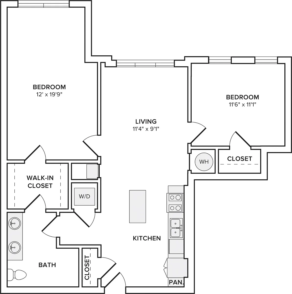 Floor plan B18