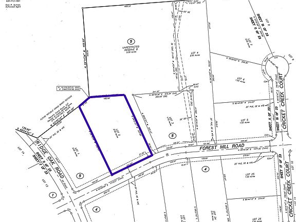 2nd image of 16010 Forest Mill Rd Lot 2