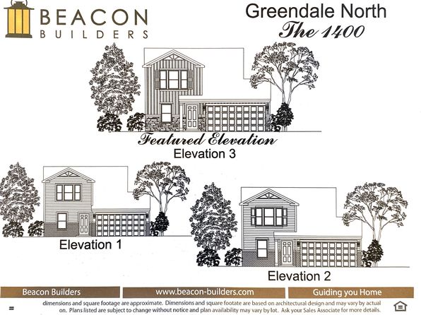 1400 Buildable Plan, Greendale North