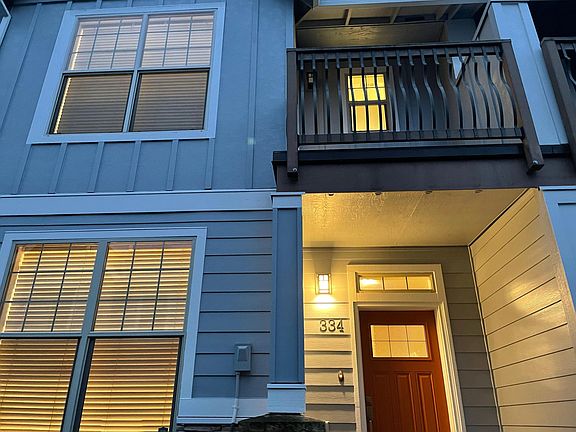 Outside - Front Door and Master Balcony