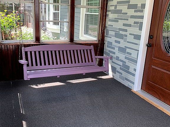 Front enclosed porch 12x8