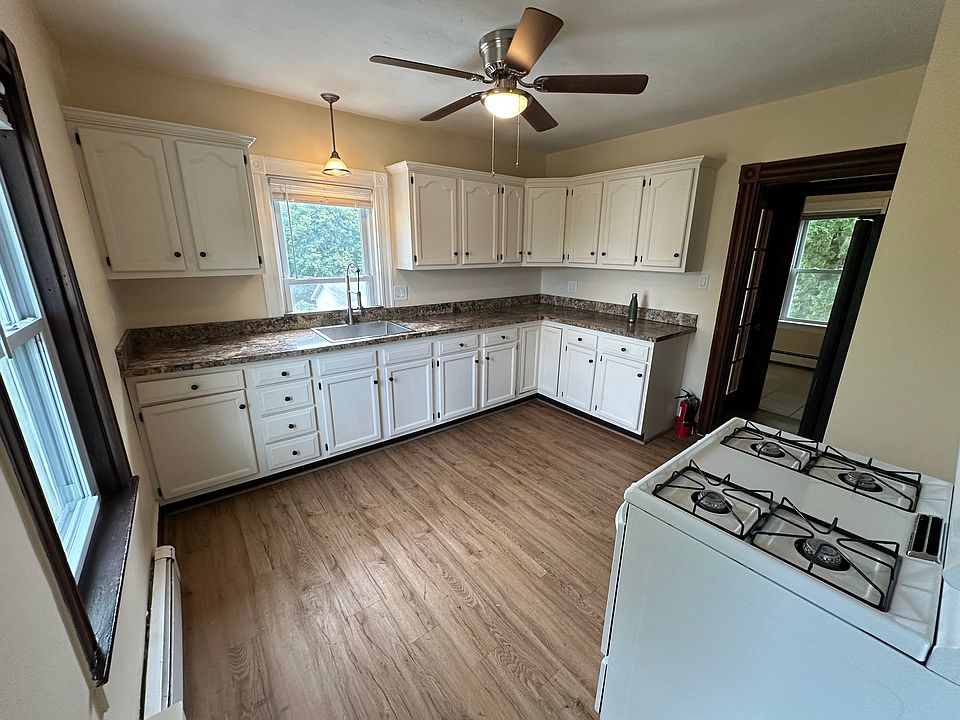 Large eat_in kitchen with extensive cabinet & counter space.