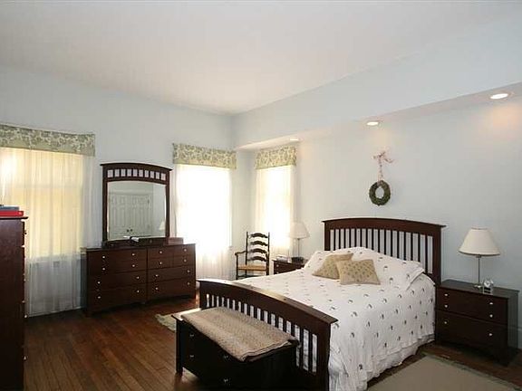 First floor master suite