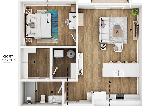 2nd image of 1310 Murphy St #104