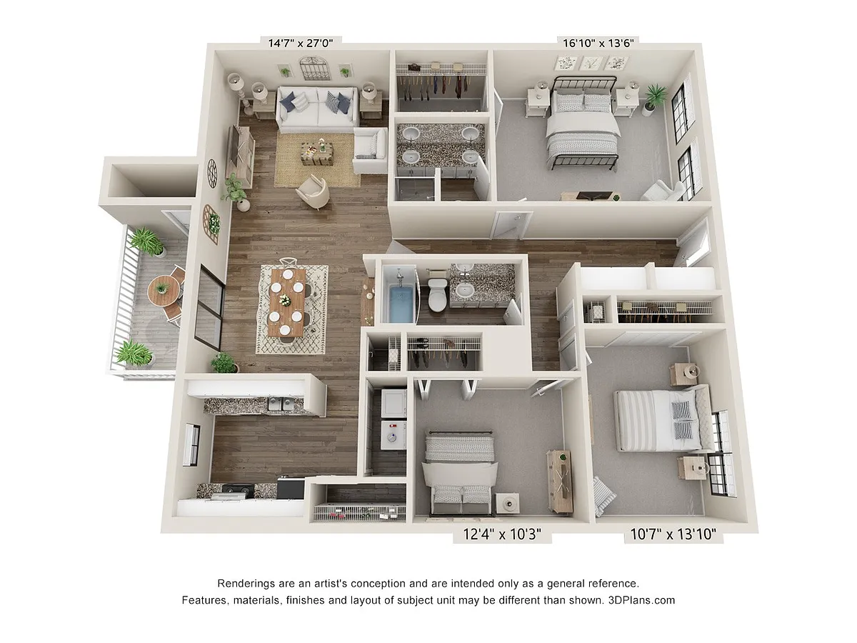Floor plan The Chestnut