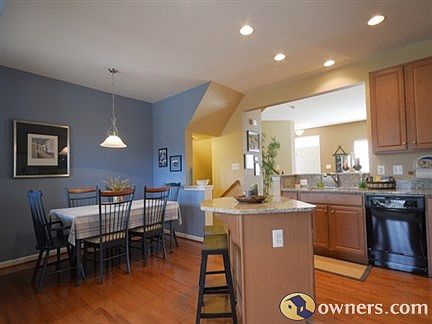 Combined kitchen and dining