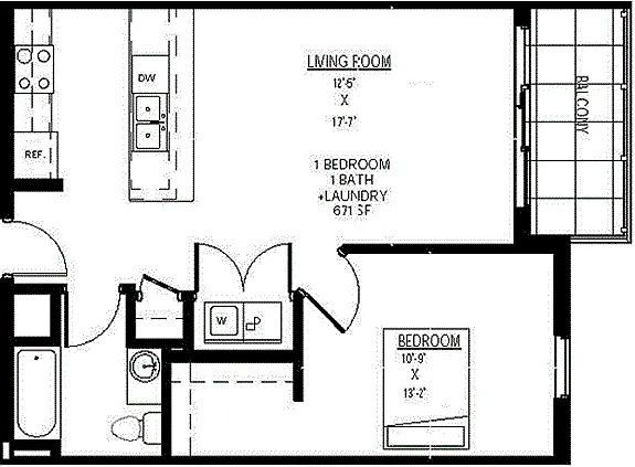 Floor plan L204