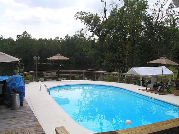 Pool and Lake from Deck