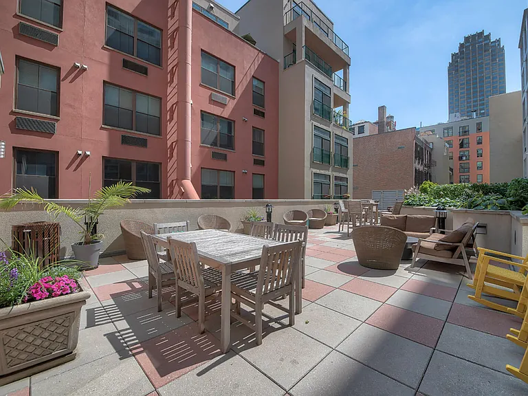 Dine al fresco on our 3rd floor terrace