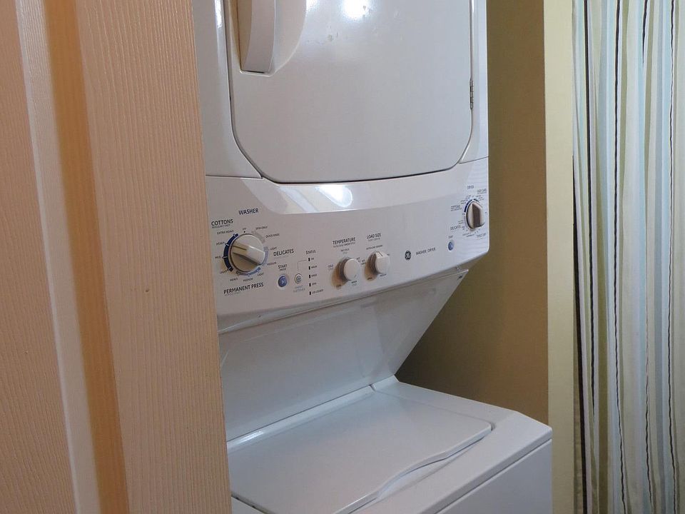 Washer & Dryer in Bathroom
