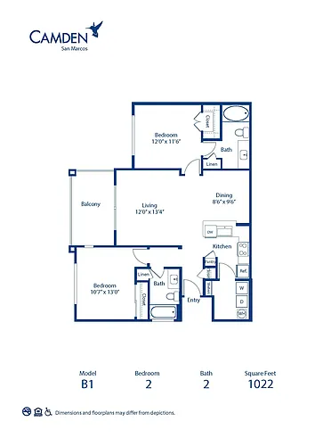 Floor plan B1