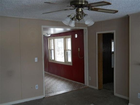 from front door to kitchen and bedroom