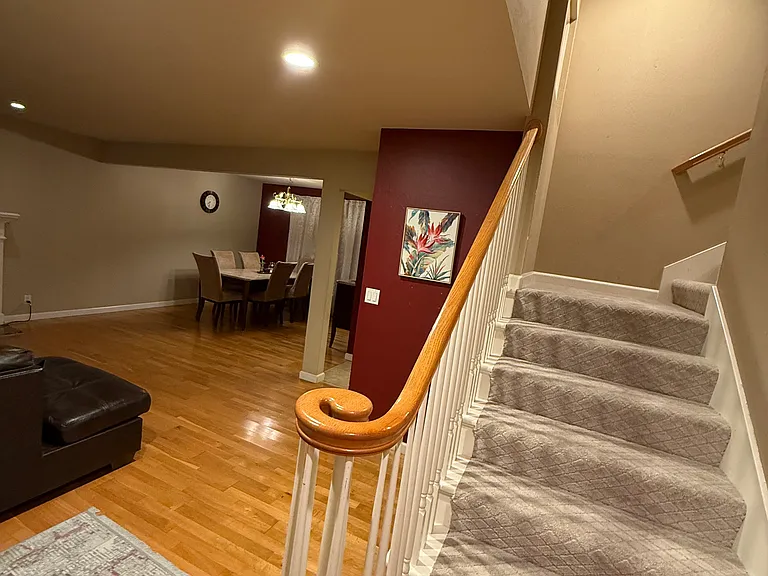 Stairs to bedrooms