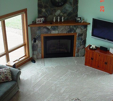Gas Log Fireplace