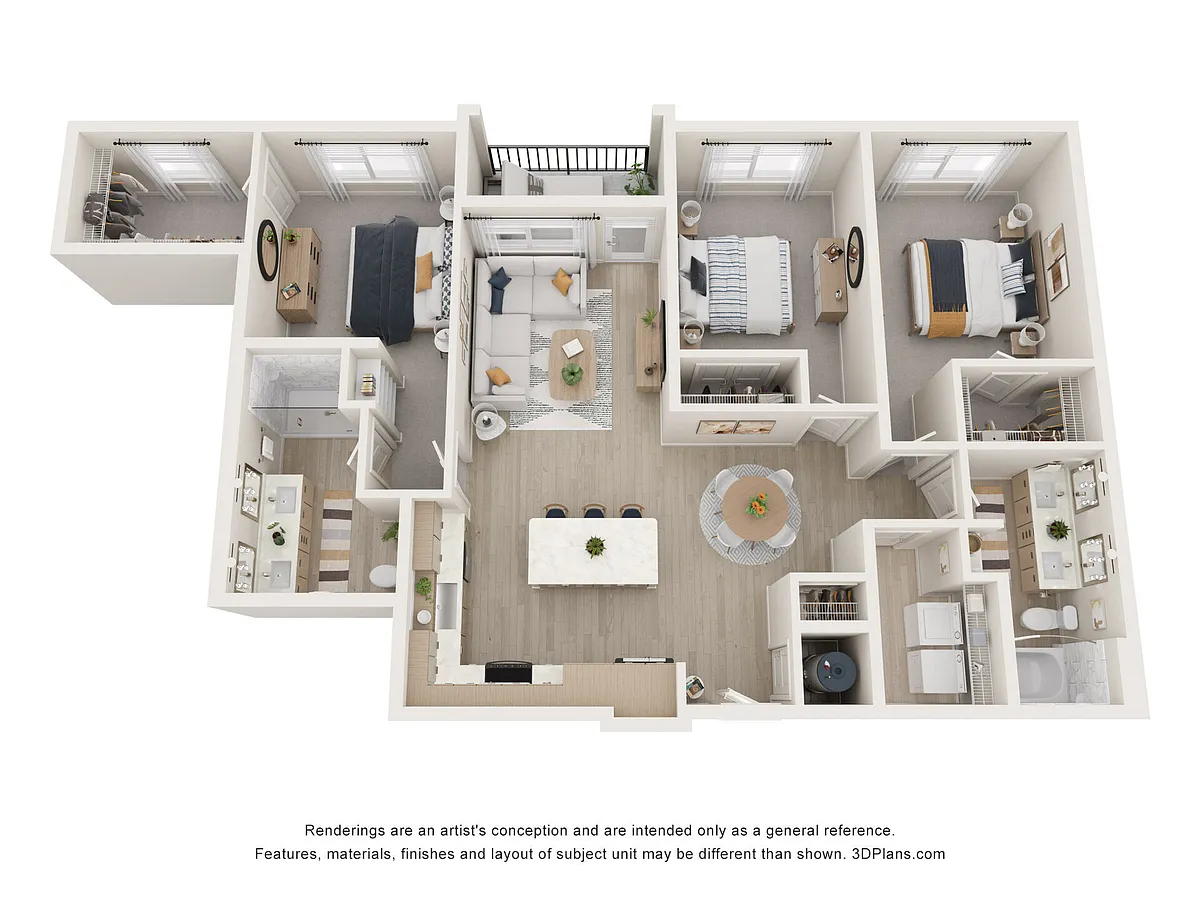 Floor plan C1A