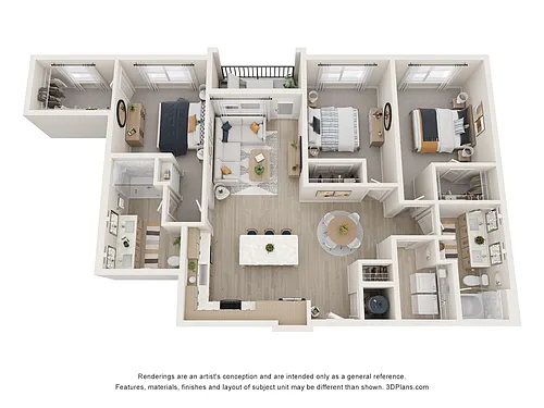 Floor plan C1A