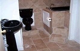 Basement Full bath w/ Jacuzzi Tub