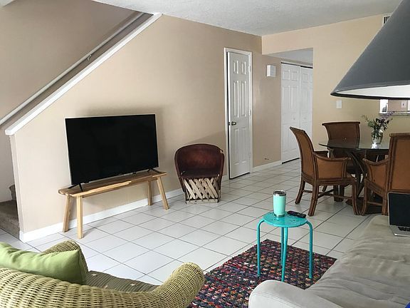 50 inch TV with Netflix and Disney+ for rainy days.