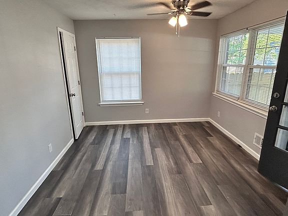 The dining room adjacent to the kitchen.
