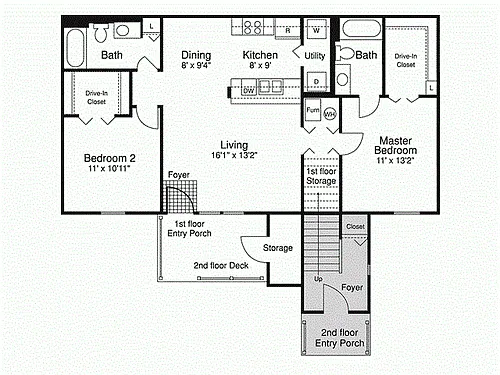 Floor plan Chestnut 2