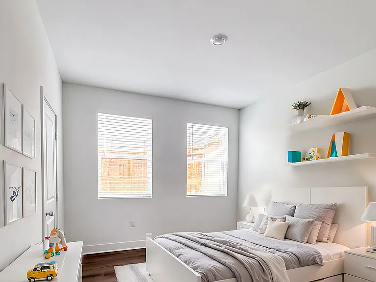 Upstairs Bedroom 2 (virtual staging)