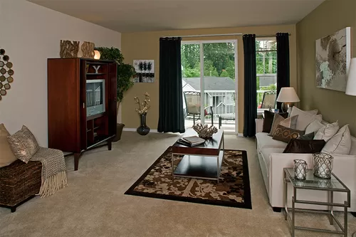 Spacious and private balcony or patio - The Timbers at Issaquah Ridge
