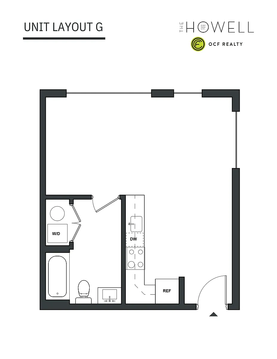 Floor plan Layout G