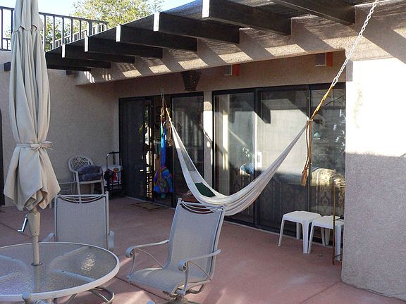 Main entrance from patio