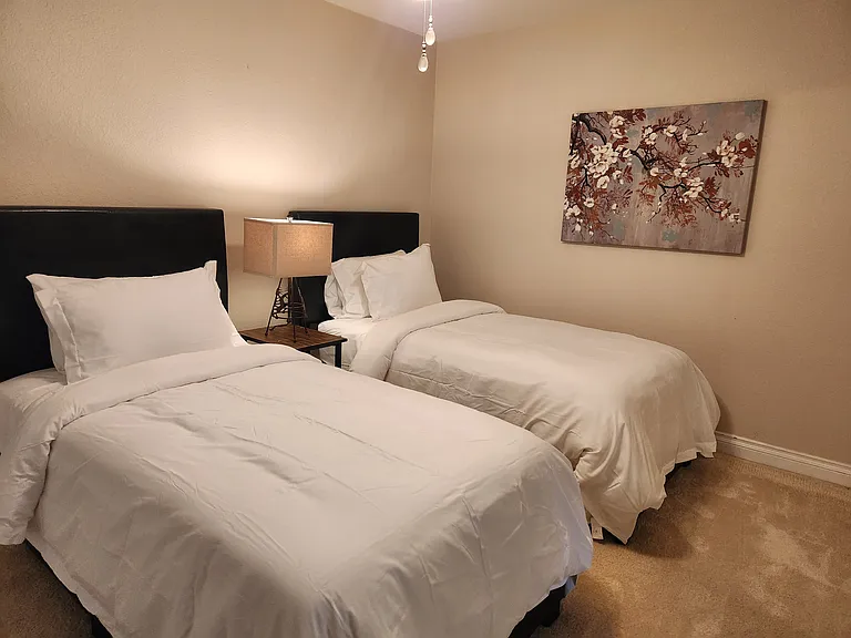 Room 2 - Twin room with new Smart TV