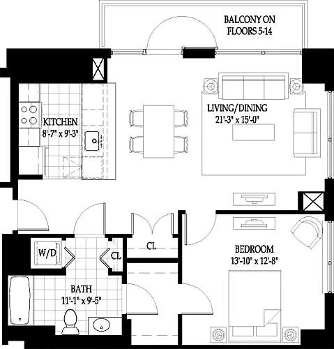Floor plan Vesta 2