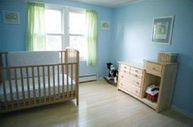 Bedroom #1 with new bamboo flooring