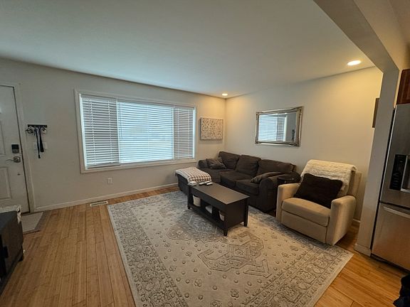 Living room and entry