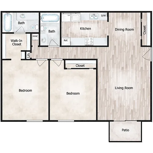 Floor plan The Belmont