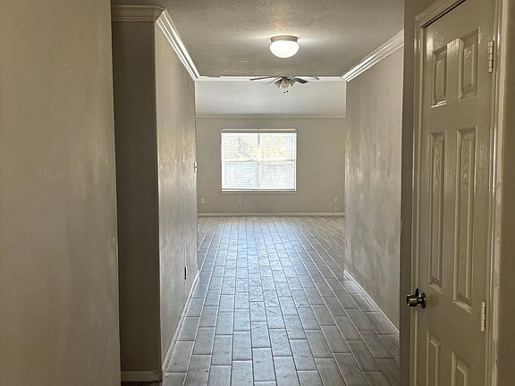 Front entry way into the home