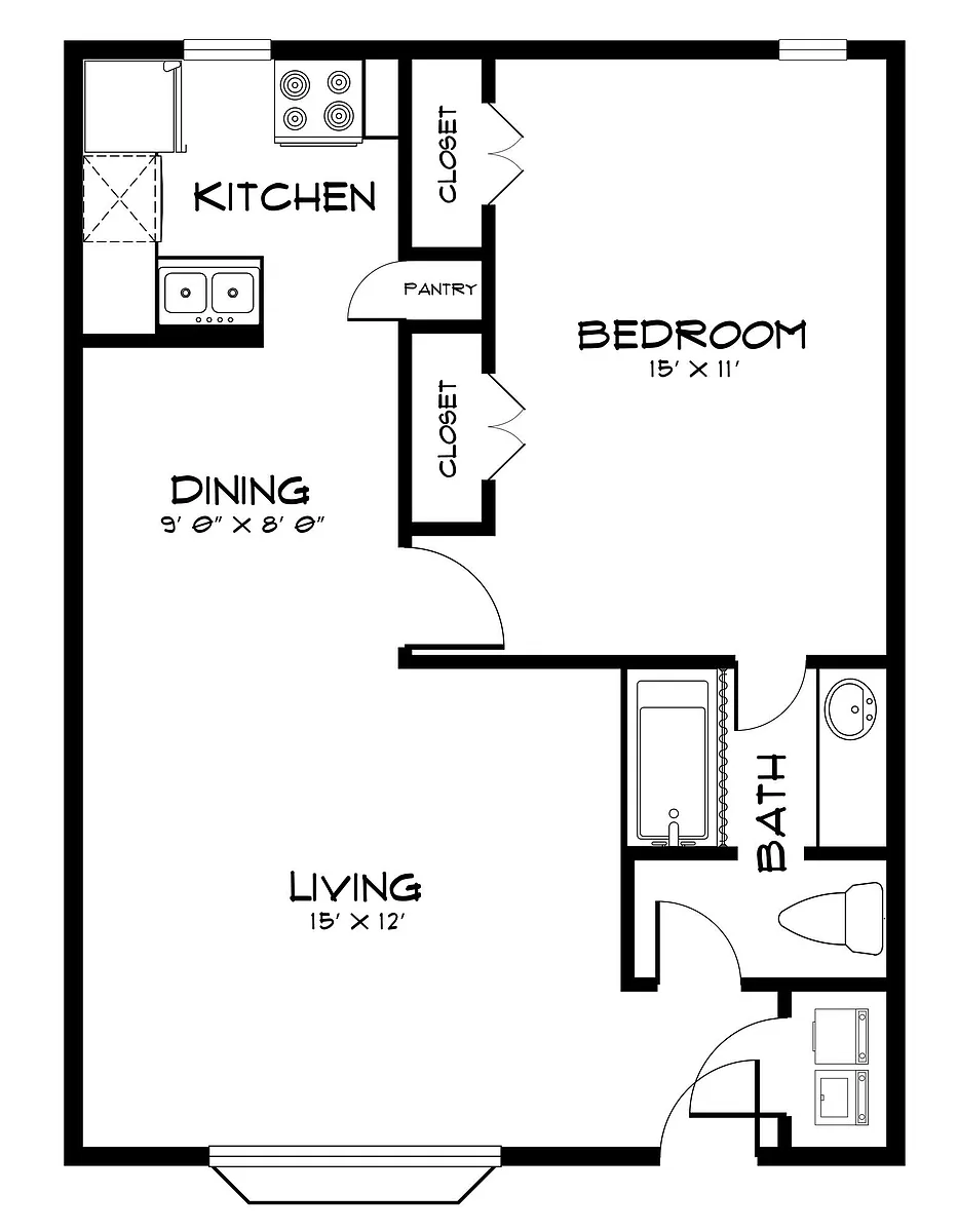 Floor plan A1